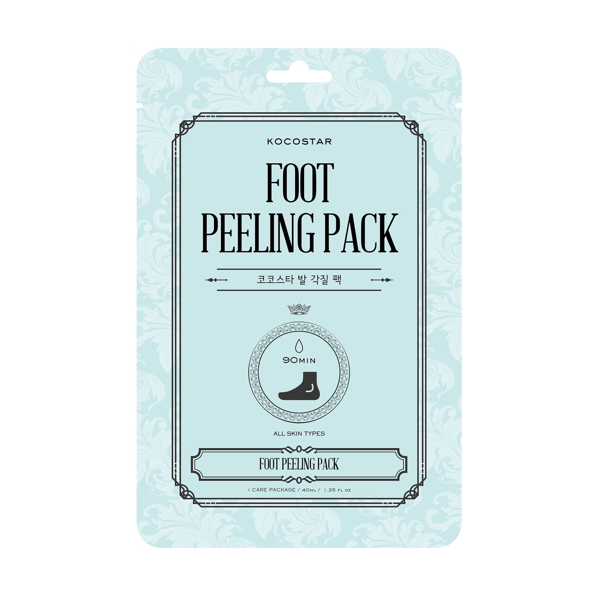 Тканинна маска для ніг Kocostar Foot Peeling Pack, 40 мл